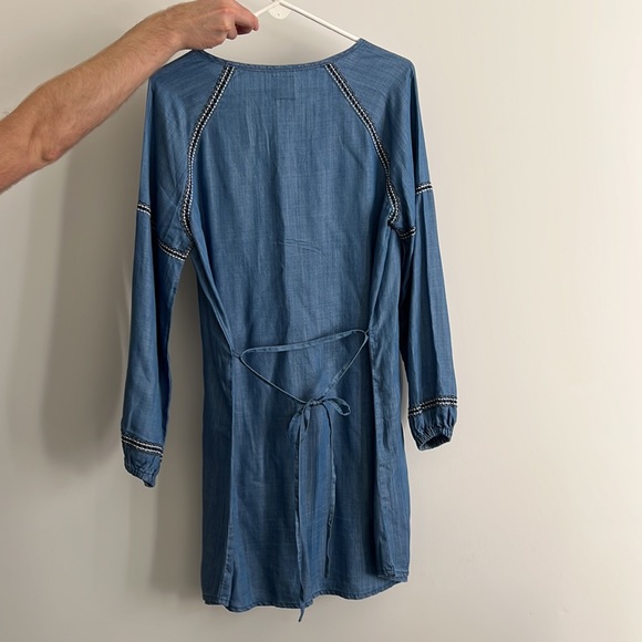 Denim tunic dress - Picture 2 of 4